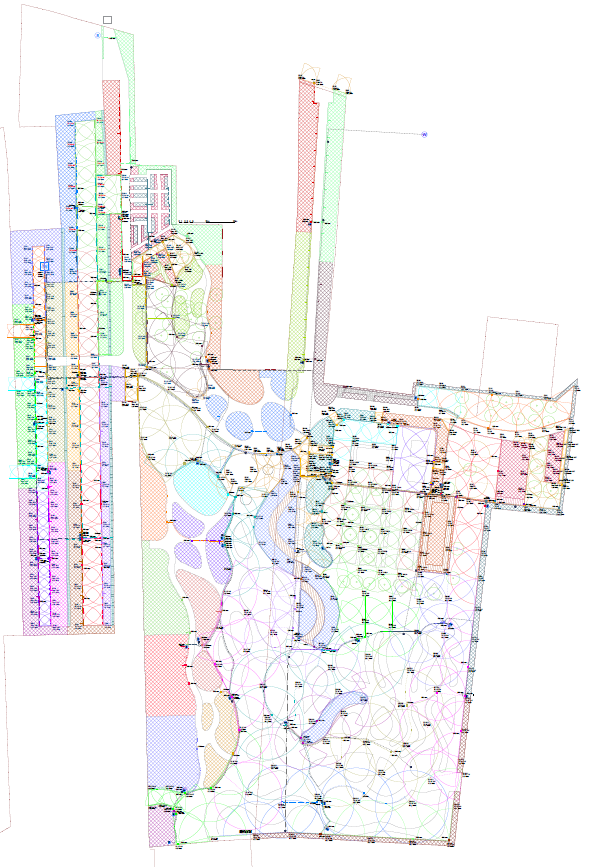 projekt nawadniania park